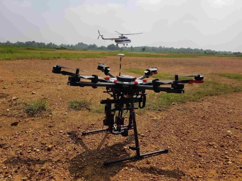 Công nghệ UAV trong trắc địa