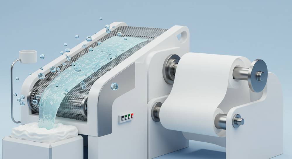 Quy trình xeo giấy và hình thành tấm giấy tissue